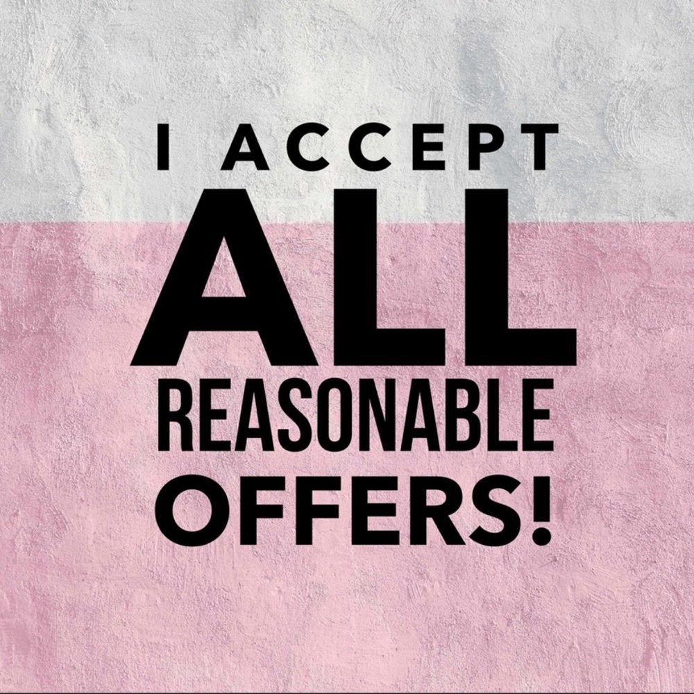Shoot over a reasonable offer